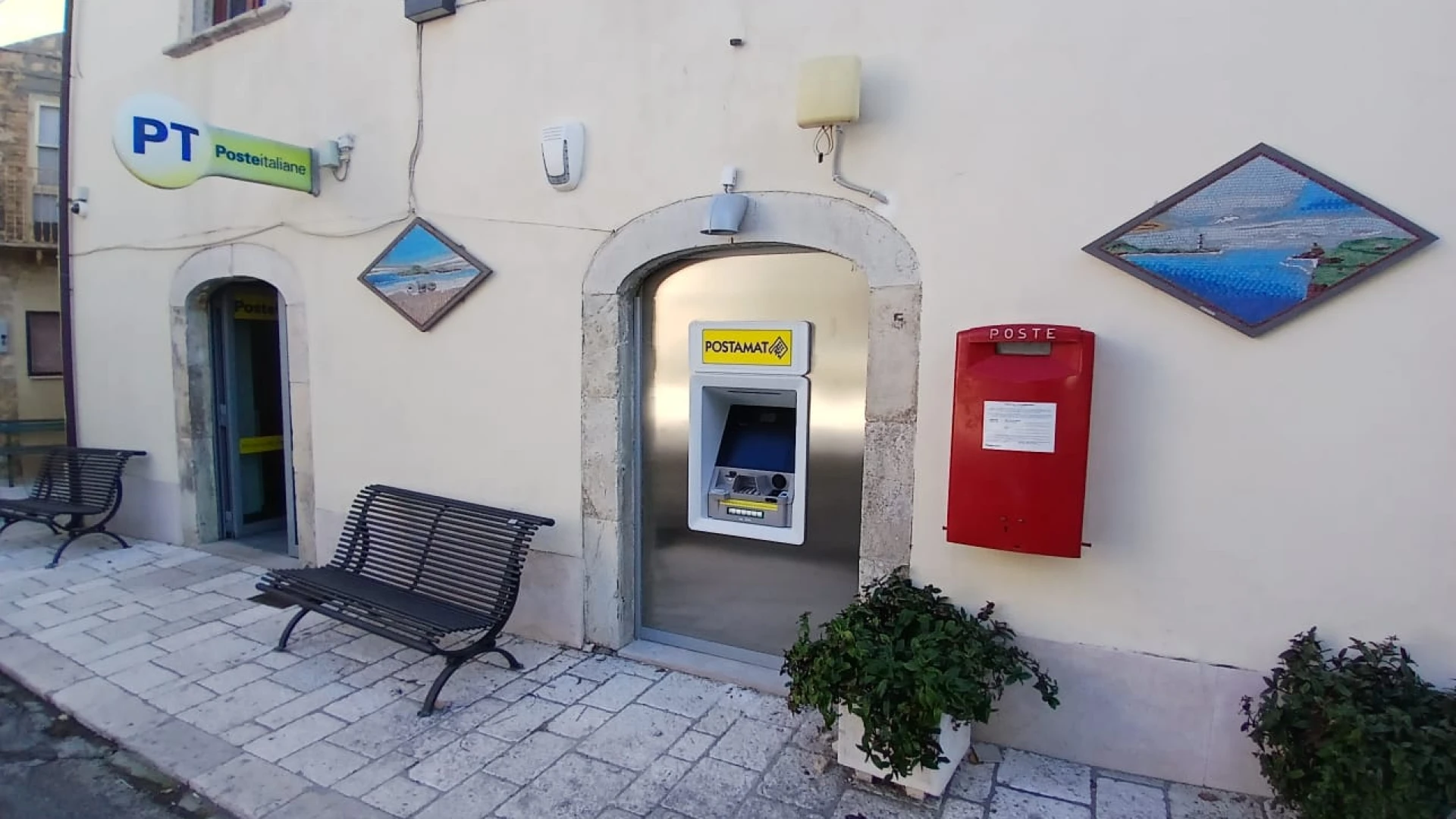 Poste Italiane: a Portocannone, Morrone del Sannio e Montorio nei Frentani Atm Postamat di nuova generazione.